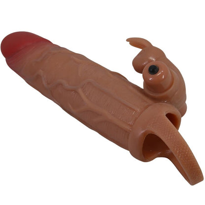 PRETTY LOVE - OSMAR PENIS SLEEVE + VIBRATING CLITORIS STIMULATOR - My naughty haven #