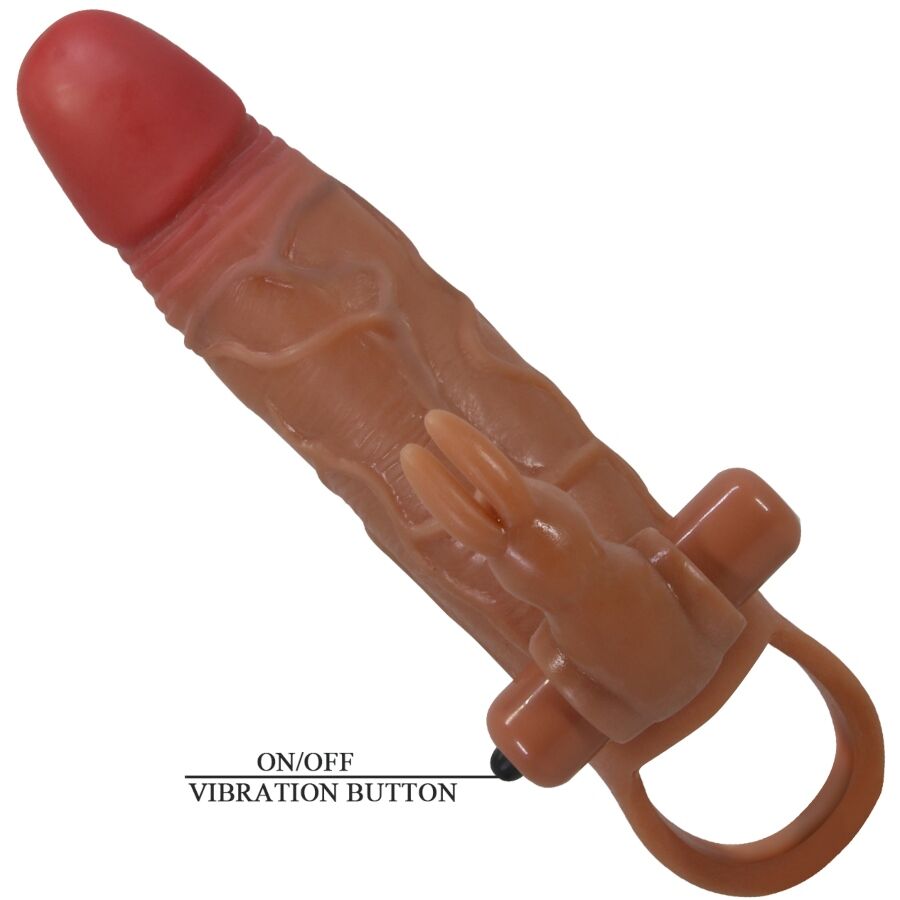 PRETTY LOVE - OSMAR PENIS SLEEVE + VIBRATING CLITORIS STIMULATOR - My naughty haven #