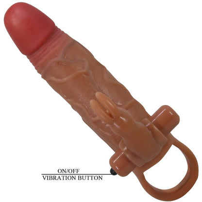 PRETTY LOVE - OSMAR PENIS SLEEVE + VIBRATING CLITORIS STIMULATOR - My naughty haven #