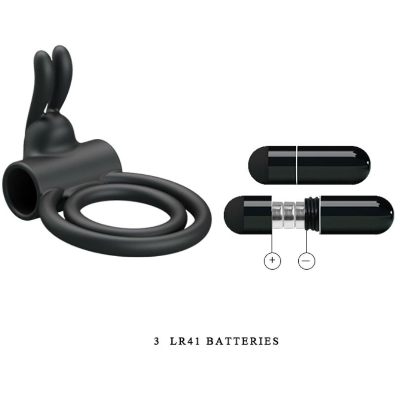 PRETTY LOVE - OSMOND SILICONE VIBRATOR RING - My naughty haven #