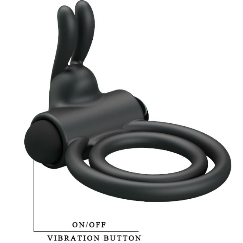 PRETTY LOVE - OSMOND SILICONE VIBRATOR RING - My naughty haven #