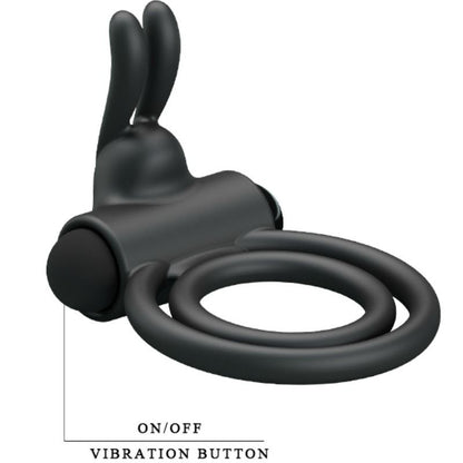 PRETTY LOVE - OSMOND SILICONE VIBRATOR RING - My naughty haven #