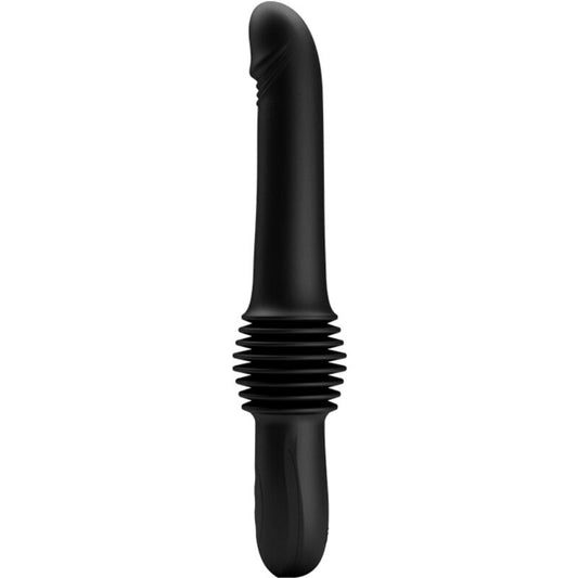 PRETTY LOVE - PAZUZU VIBRATOR 3 THRUST MODES BLACK - My naughty haven #