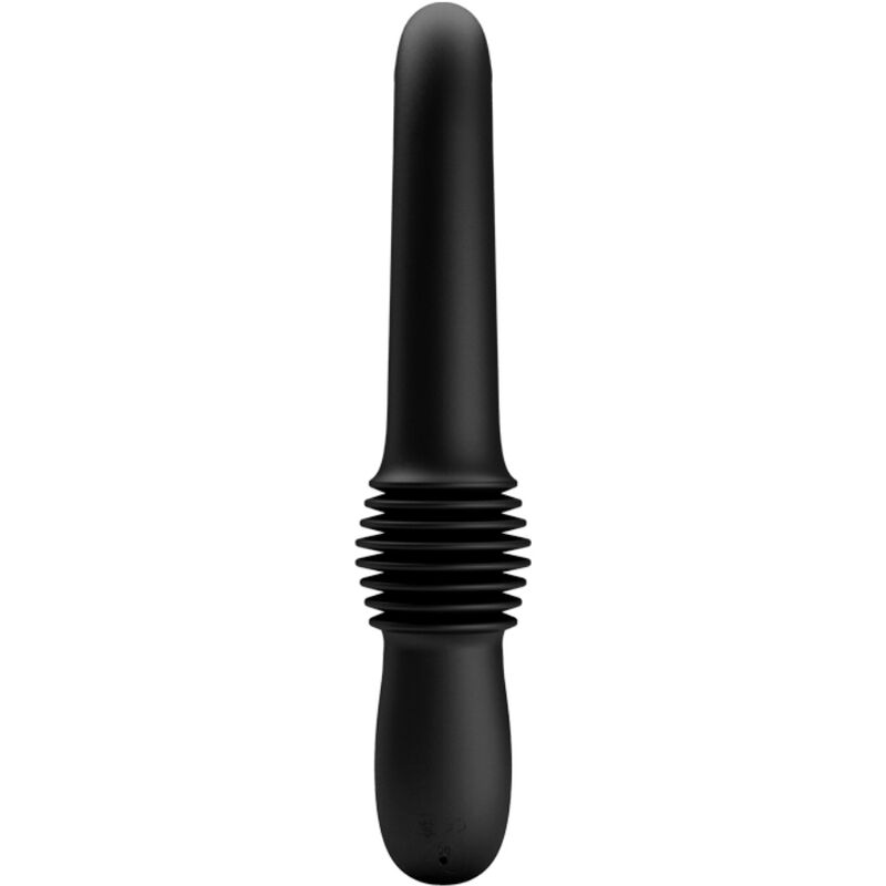 PRETTY LOVE - PAZUZU VIBRATOR 3 THRUST MODES BLACK - My naughty haven #
