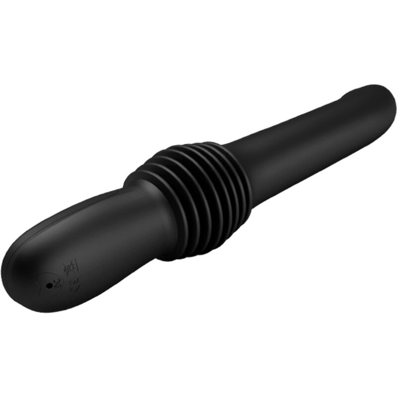 PRETTY LOVE - PAZUZU VIBRATOR 3 THRUST MODES BLACK - My naughty haven #