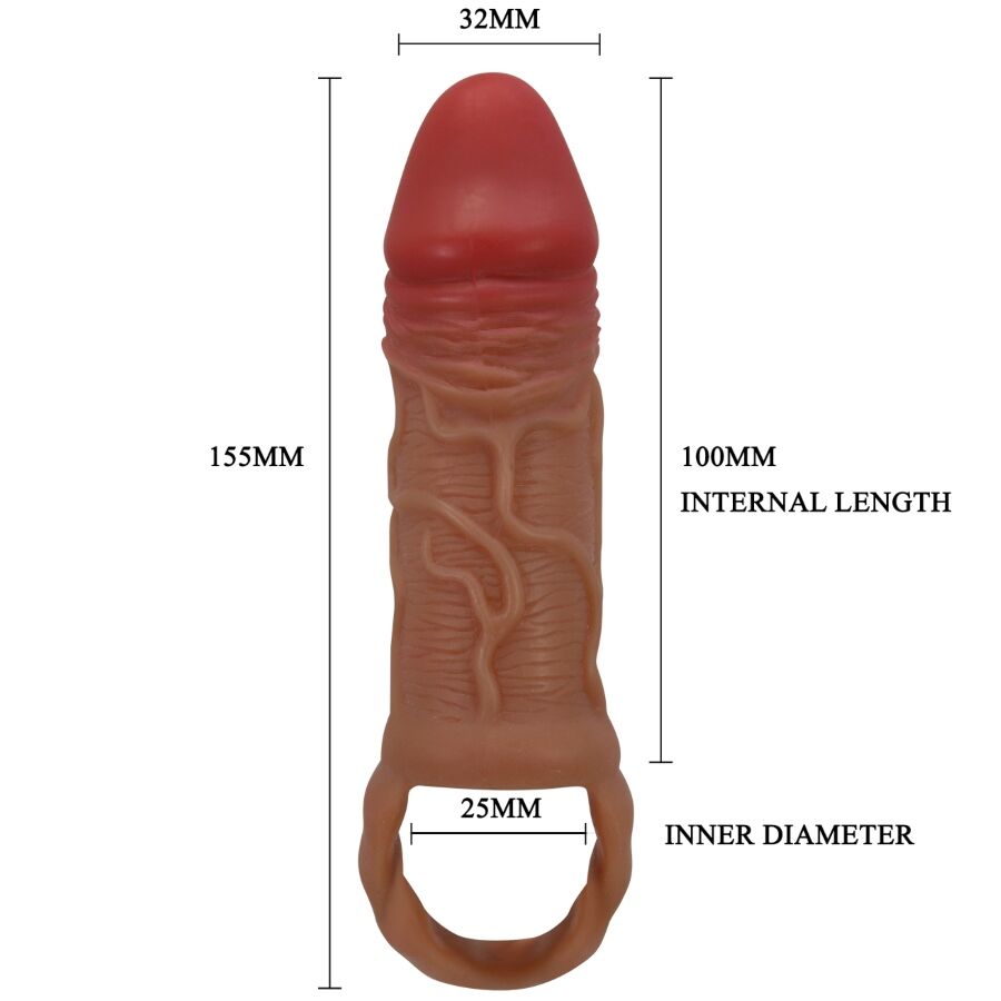 PRETTY LOVE - PEIRRE PENIS SLEEVE  10 CM - My naughty haven #