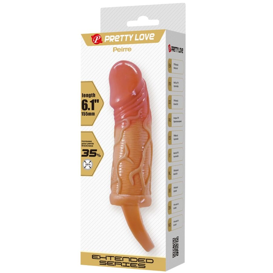 PRETTY LOVE - PEIRRE PENIS SLEEVE  10 CM - My naughty haven #