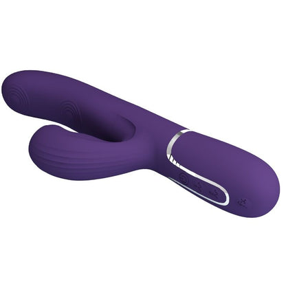 PRETTY LOVE - PERLITA G-SPOT VIBRATOR 3 IN 1 MULTIFUNCTION PURPLE - My naughty haven #