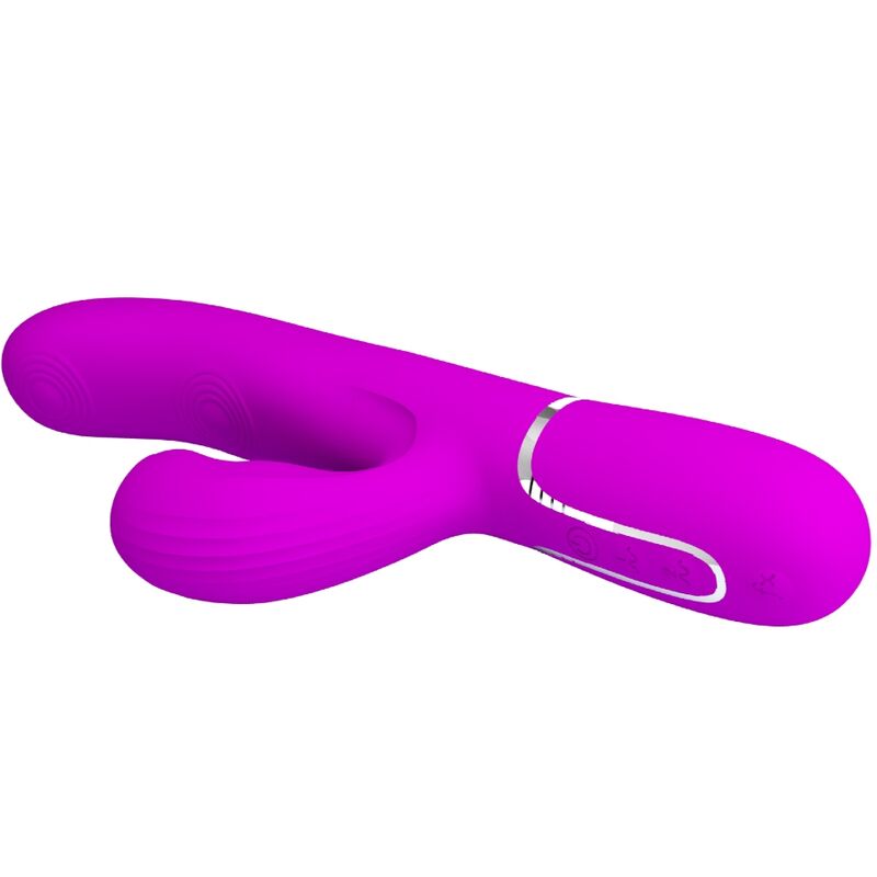 PRETTY LOVE - PERLITA MULTIFUNCTION 3 IN 1 G-SPOT VIBRATOR VIOLET - My naughty haven #