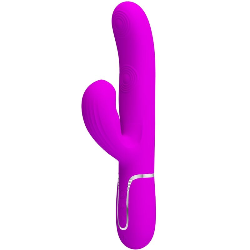 PRETTY LOVE - PERLITA MULTIFUNCTION 3 IN 1 G-SPOT VIBRATOR VIOLET - My naughty haven #