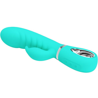 PRETTY LOVE - PRESCOTT MULTIFUNCTION G-SPOT VIBRATOR AQUA GREEN - My naughty haven #