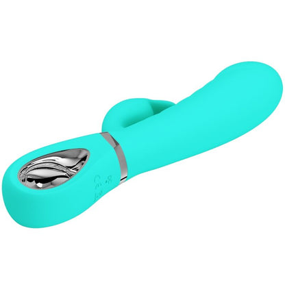 PRETTY LOVE - PRESCOTT MULTIFUNCTION G-SPOT VIBRATOR AQUA GREEN - My naughty haven #