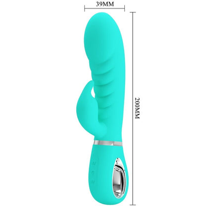 PRETTY LOVE - PRESCOTT MULTIFUNCTION G-SPOT VIBRATOR AQUA GREEN - My naughty haven #