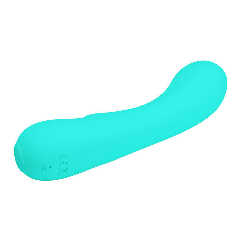 PRETTY LOVE - PRESCOTT RECHARGEABLE VIBRATOR AQUA GREEN - My naughty haven #