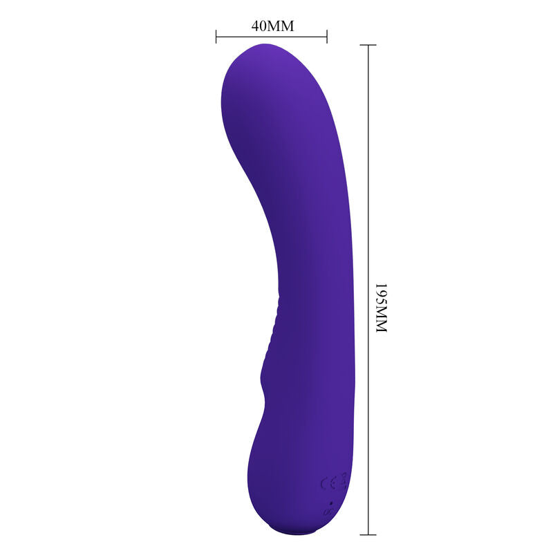 PRETTY LOVE - PRESCOTT RECHARGEABLE VIBRATOR PURPLE - My naughty haven #