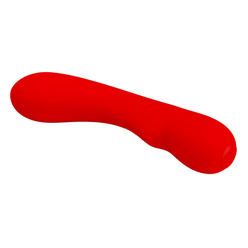 PRETTY LOVE - PRESCOTT RECHARGEABLE VIBRATOR RED - My naughty haven #