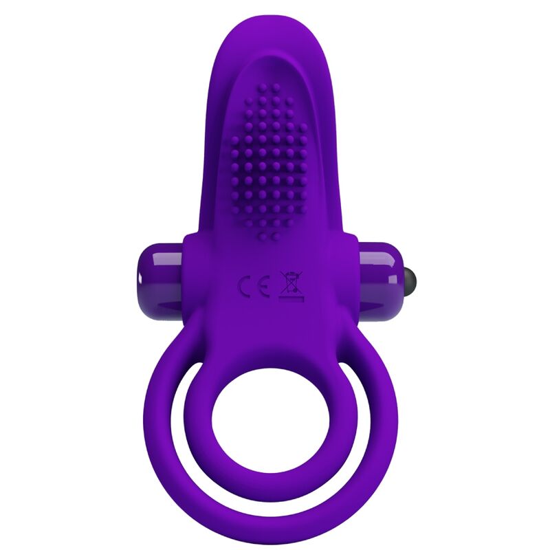 PRETTY LOVE - PURPLE VIBRATING PENIS RING - My naughty haven #