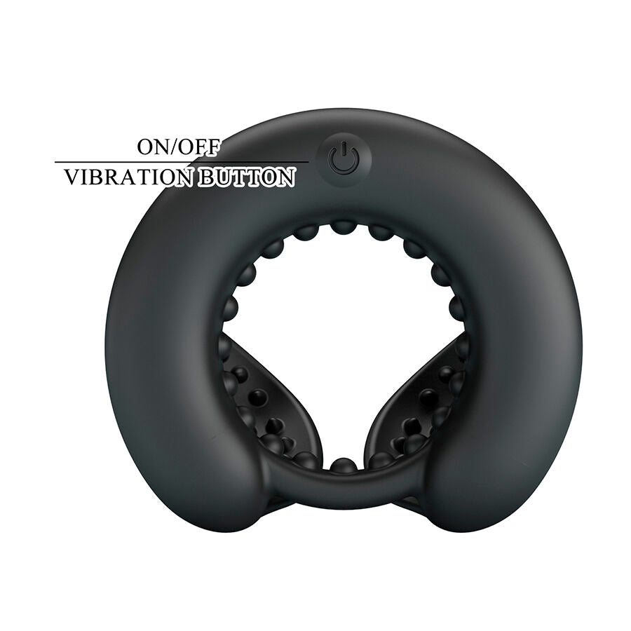 PRETTY LOVE - QUENTIN PENIS RING WITH TESTICULAR STIMULATOR - My naughty haven #