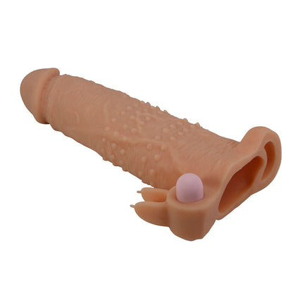 PRETTY LOVE - QUILLON PENIS SLEEVE WITH CLITORAL STIMULATOR AND VIBRATION - My naughty haven #
