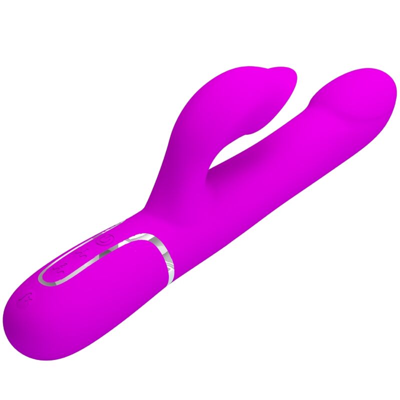 PRETTY LOVE - RABBIT VIBRATOR PEARLS VIOLET - My naughty haven #