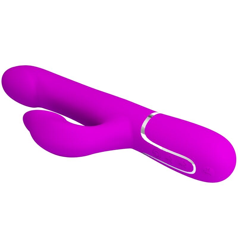 PRETTY LOVE - RABBIT VIBRATOR PEARLS VIOLET - My naughty haven #