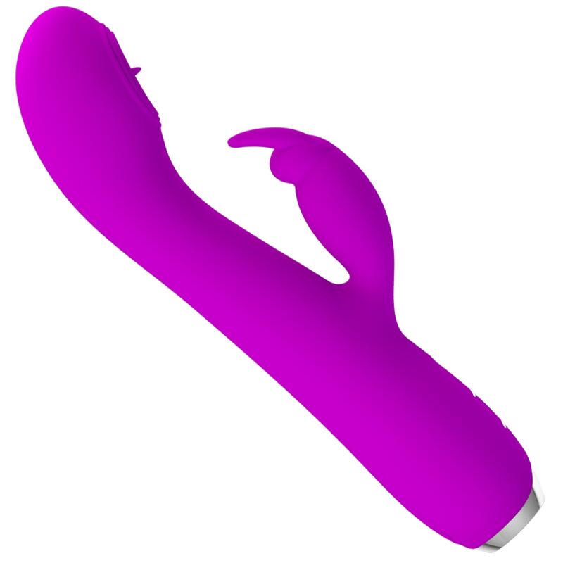 PRETTY LOVE - RACHEL RECHARGEABLE VIBRATOR WITH PURPLE SUCTION CUP - My naughty haven #