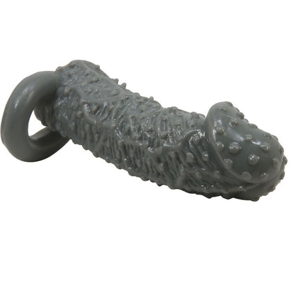 PRETTY LOVE - REALISTIC PENIS ENLARGER AND DELAY SLEEVE MODEL 2 GREY - My naughty haven #