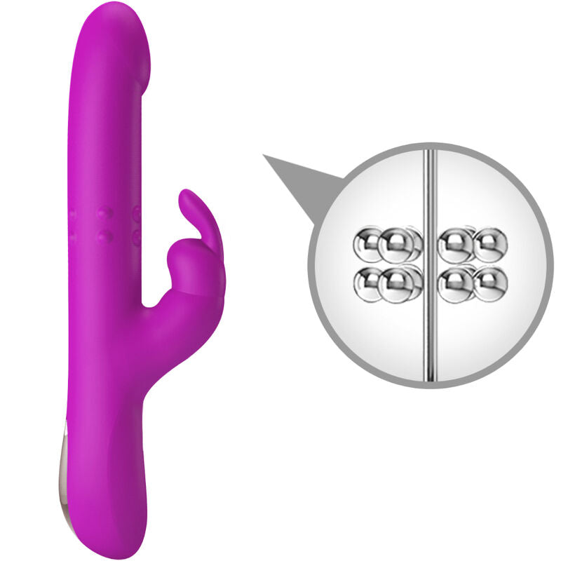 PRETTY LOVE - REESE VIBRATOR WITH PURPLE ROTATION - My naughty haven #