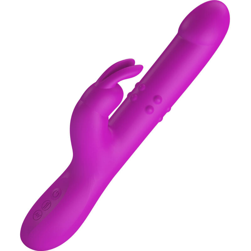 PRETTY LOVE - REESE VIBRATOR WITH PURPLE ROTATION - My naughty haven #