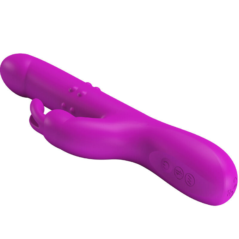 PRETTY LOVE - REESE VIBRATOR WITH PURPLE ROTATION - My naughty haven #