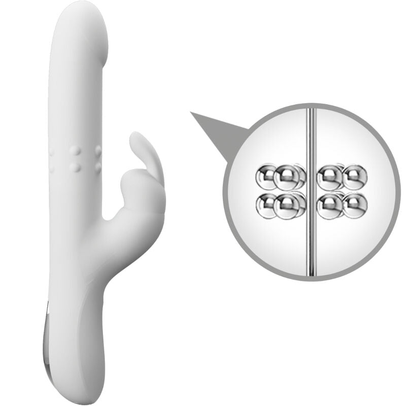 PRETTY LOVE - REESE VIBRATOR WITH SILVER ROTATION - My naughty haven #