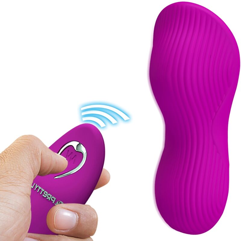 PRETTY LOVE - ROMARIO LAY-ON CLITORIS STIMULATOR REMOTE CONTROL PINK - My naughty haven #