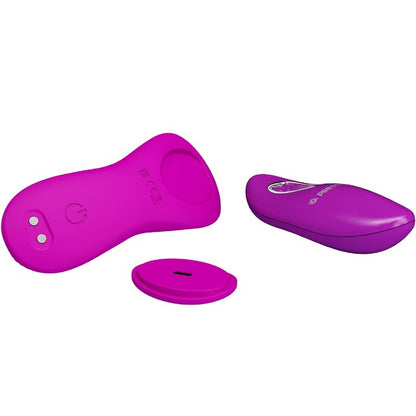 PRETTY LOVE - ROMARIO LAY-ON CLITORIS STIMULATOR REMOTE CONTROL PINK - My naughty haven #
