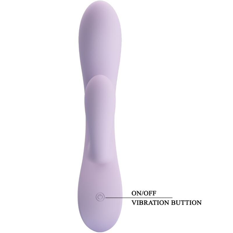 PRETTY LOVE - ROSOLYN RABBIT VIBRATOR 10 VIBRATIONS PURPLE - My naughty haven #