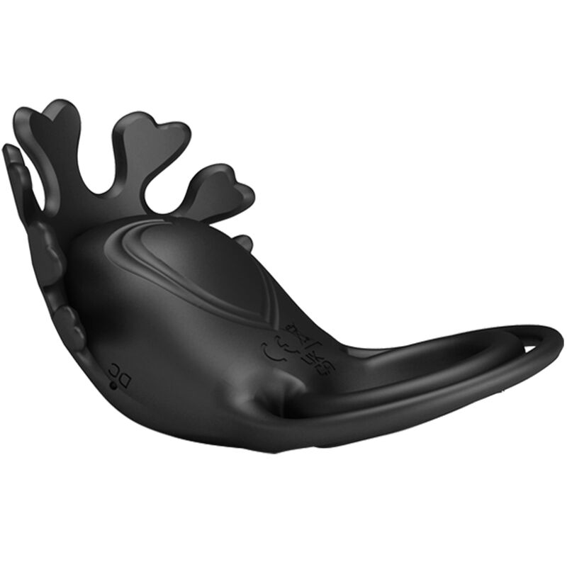 PRETTY LOVE - RUBEN VIBRATOR RING 7 VIBRATIONS BLACK SILICONE - My naughty haven #