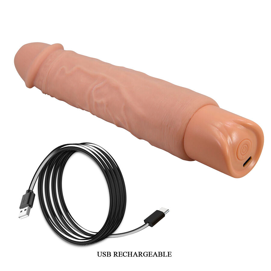PRETTY LOVE - RUFUS FLEXIBLE REALISTIC VIBRATOR - My naughty haven #