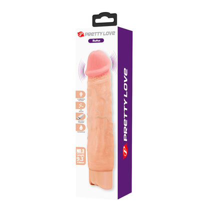 PRETTY LOVE - RUFUS FLEXIBLE REALISTIC VIBRATOR - My naughty haven #