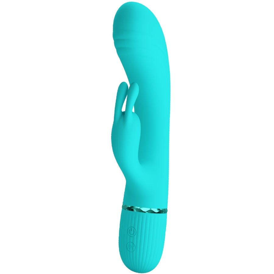 PRETTY LOVE - SCOCCO VIBRATOR RABBIT TURQUOISE - My naughty haven #