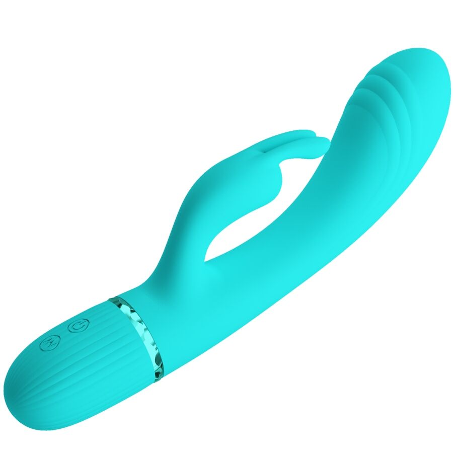 PRETTY LOVE - SCOCCO VIBRATOR RABBIT TURQUOISE - My naughty haven #