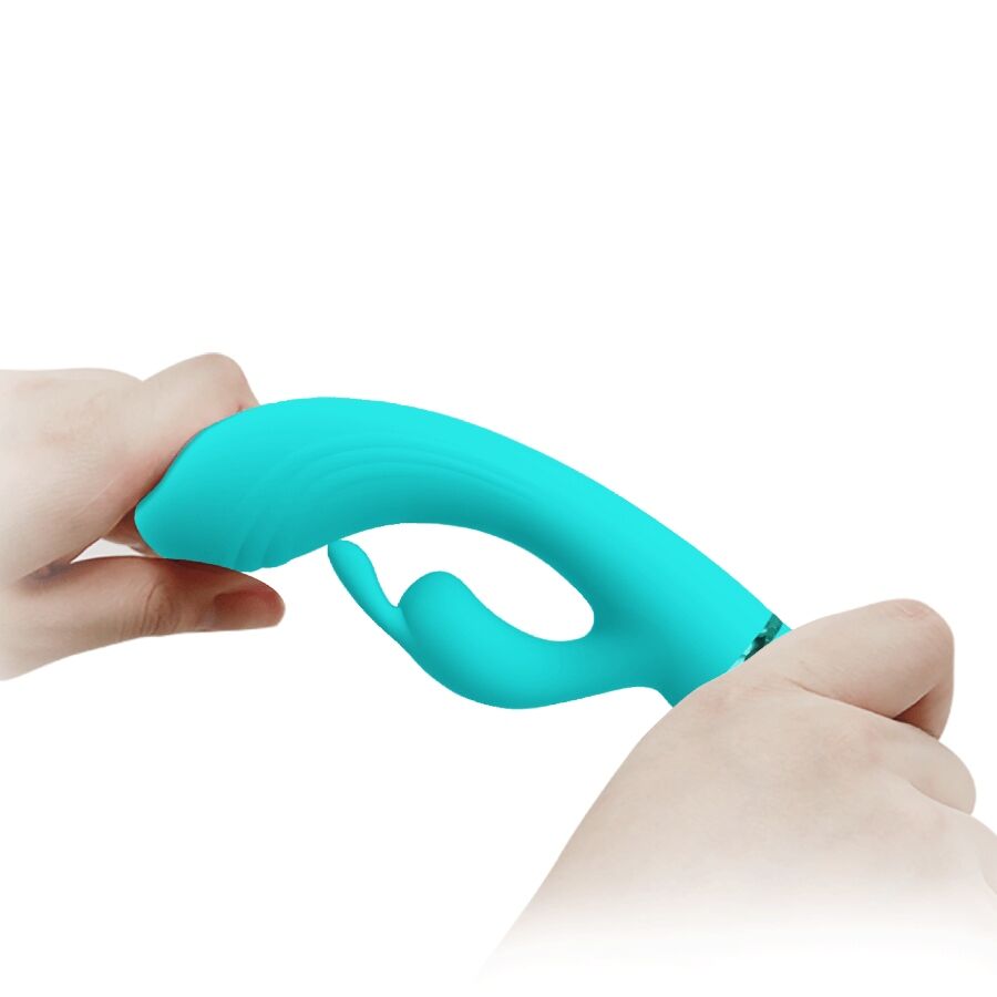PRETTY LOVE - SCOCCO VIBRATOR RABBIT TURQUOISE - My naughty haven #