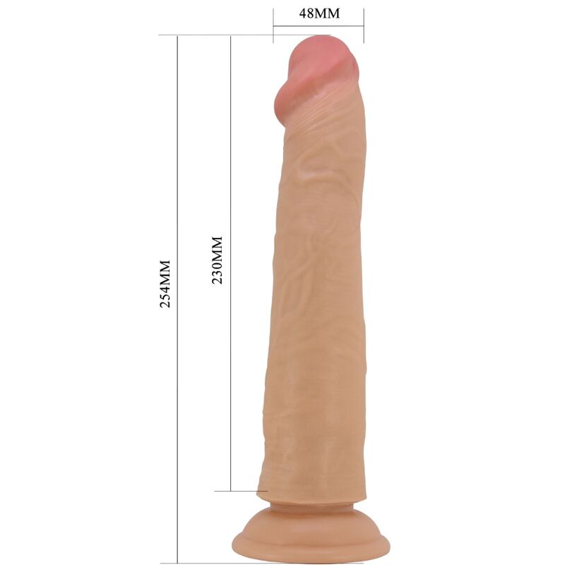 PRETTY LOVE - SHARIFE REALISTIC DILDO 25 CM FLESH - My naughty haven #