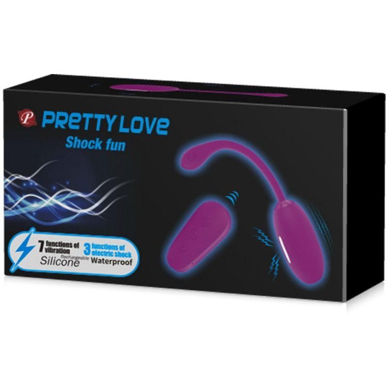 PRETTY LOVE - SHOCK FUN VIBRATING EGG AND ELECTROSHOCK - My naughty haven #