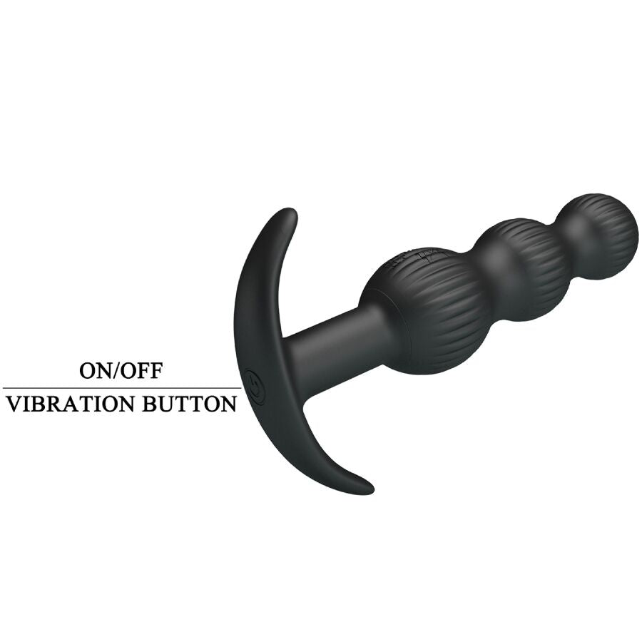 PRETTY LOVE - SIDNEY ANAL VIBRATOR 10 VIBRATIONS BLACK - My naughty haven #