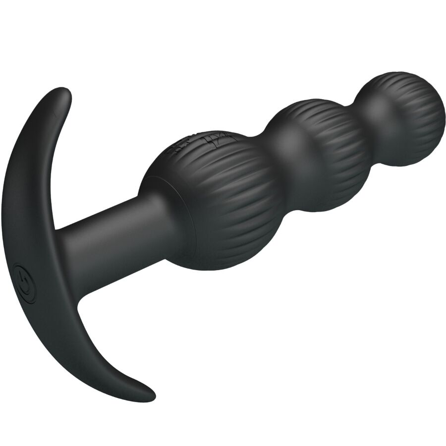 PRETTY LOVE - SIDNEY ANAL VIBRATOR 10 VIBRATIONS BLACK - My naughty haven #
