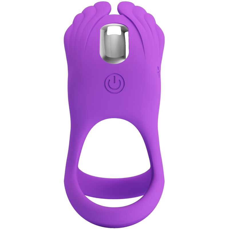 PRETTY LOVE - SILAS VIBRANT PENIS RING 7 VIBRATIONS PURPLE SILICONE - My naughty haven #
