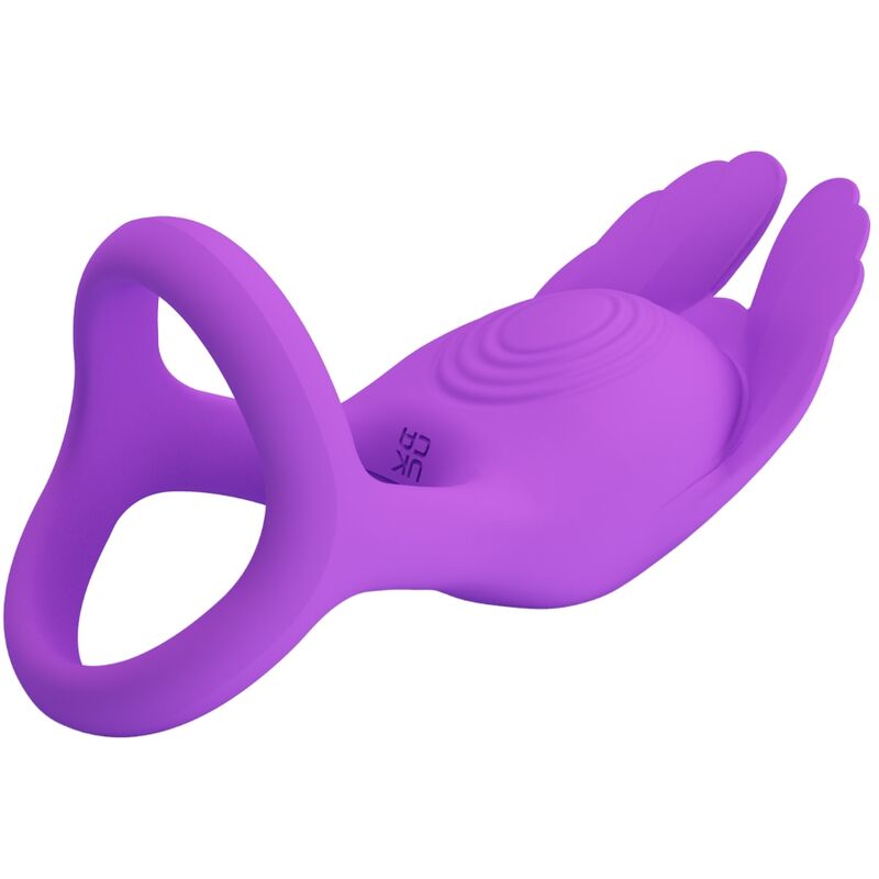 PRETTY LOVE - SILAS VIBRANT PENIS RING 7 VIBRATIONS PURPLE SILICONE - My naughty haven #