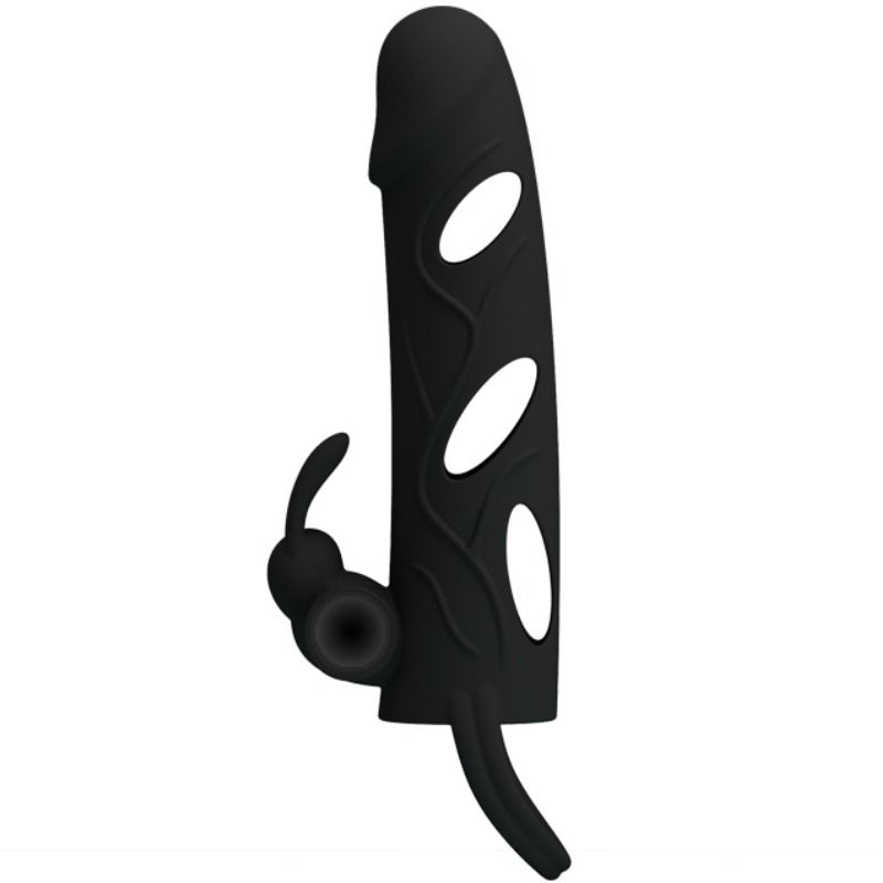 PRETTY LOVE - SILICONE COVER WITH VIBRATION 14 CM 1.0 - My naughty haven #