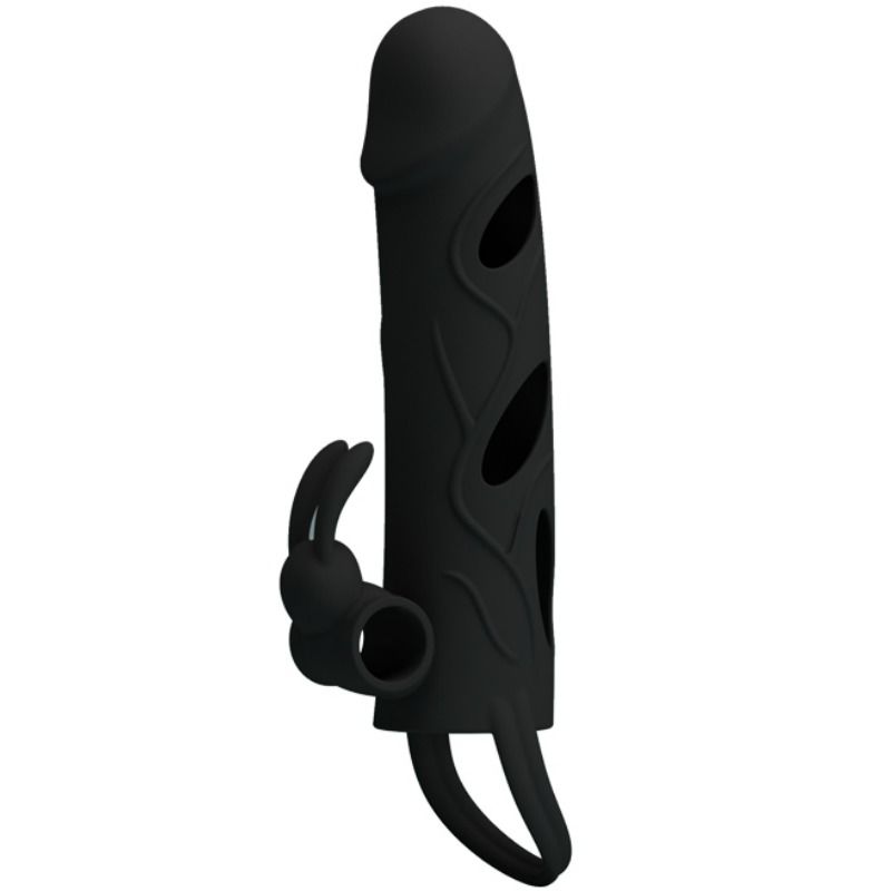 PRETTY LOVE - SILICONE COVER WITH VIBRATION 14 CM 1.0 - My naughty haven #