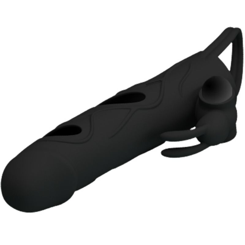 PRETTY LOVE - SILICONE COVER WITH VIBRATION 14 CM 1.0 - My naughty haven #