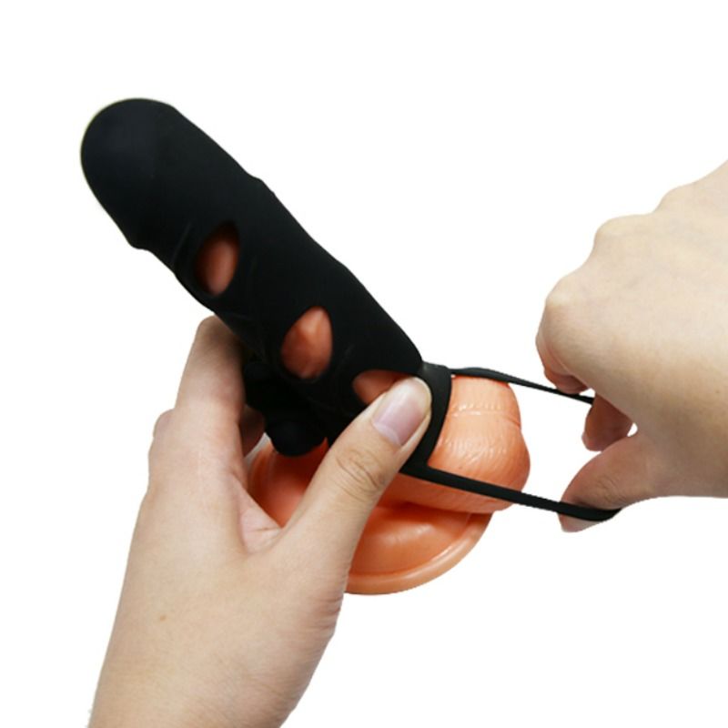 PRETTY LOVE - SILICONE COVER WITH VIBRATION 14 CM 1.0 - My naughty haven #